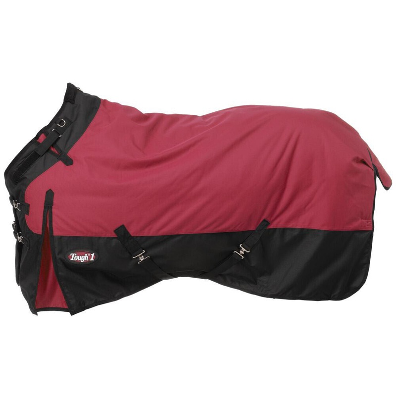81″ Tough-1 1200D Waterproof Poly Turnout Blanket Adjustable Snuggit Neck