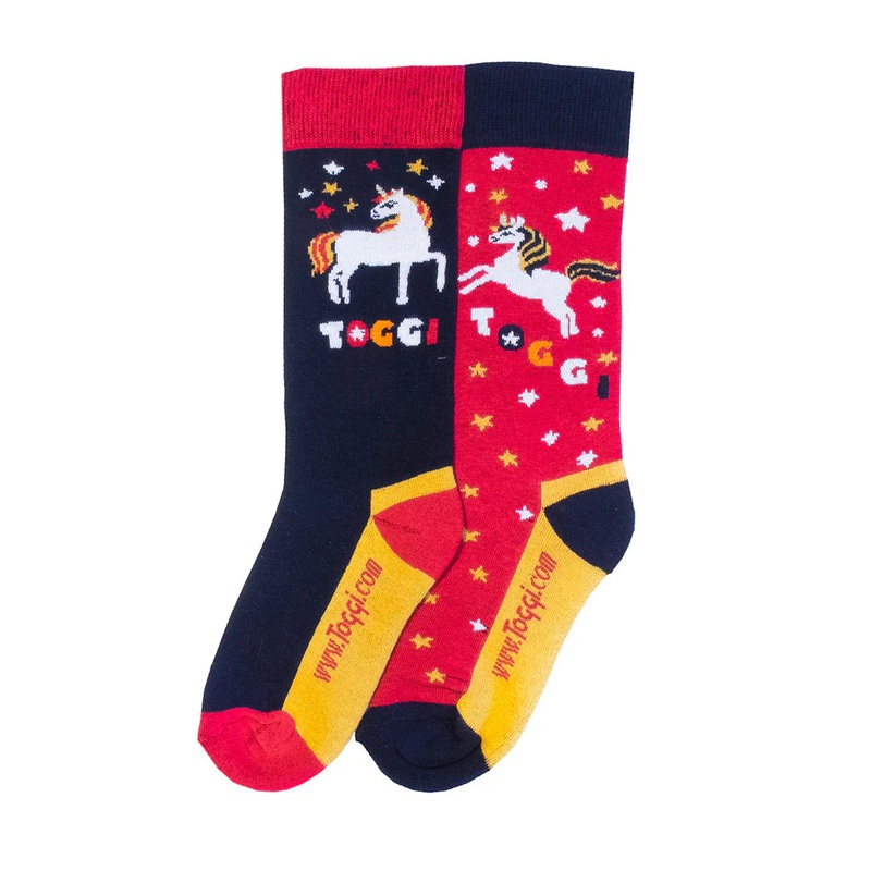Toggi Stars And Unicorn Children’s Socks 2 Pack