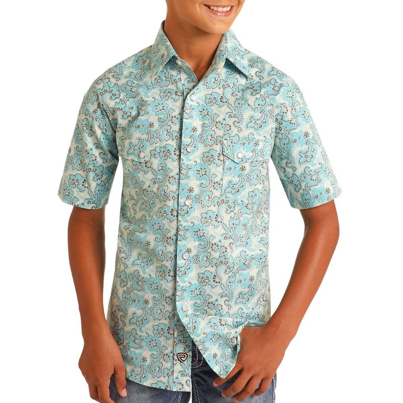 Boy’s Paisley Print by Rock & Roll