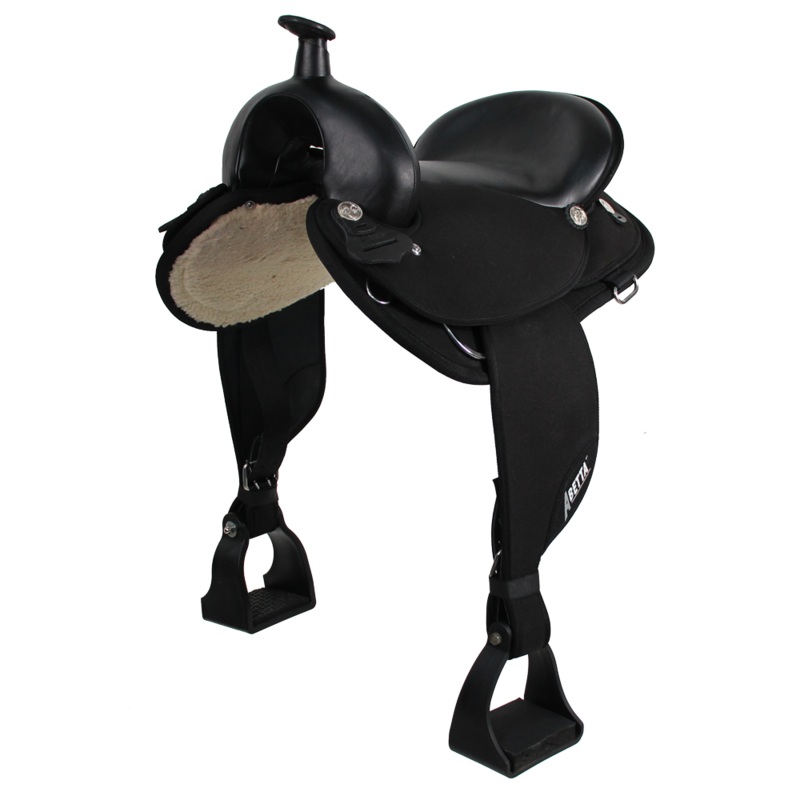 Abetta Gaited Comfort Trail Synthetic Western Saddle-FREE SHIPPING