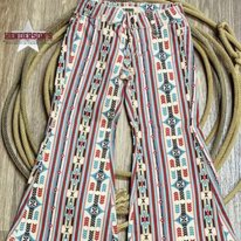 Girl’s Aztec Button Flare by Rock & Roll ~ Natural~ Only 7,8