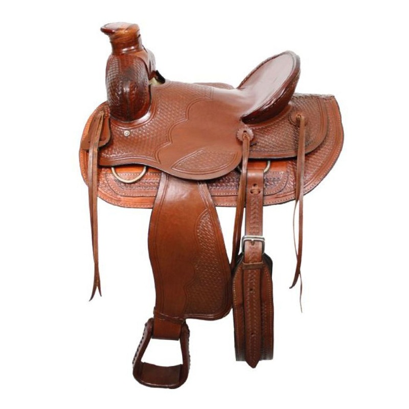 Buffalo Bear Trap Wade Style Ranch Saddle – 16 Inch