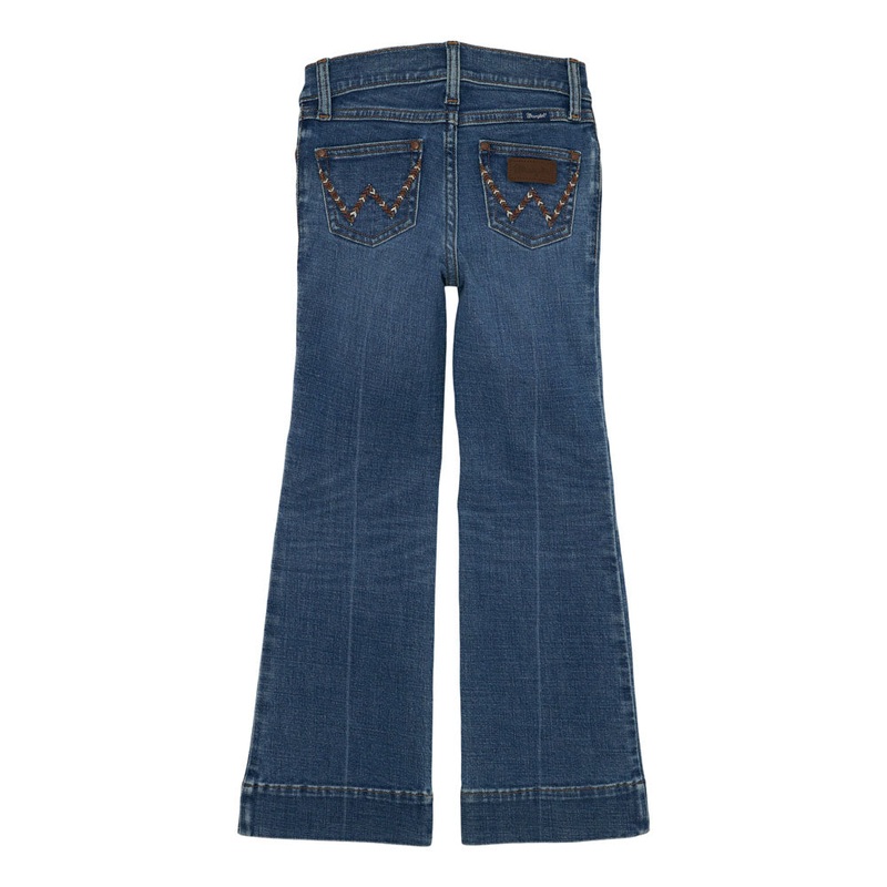 112361325 Wrangler Girls Western Trouser Jean – Rose