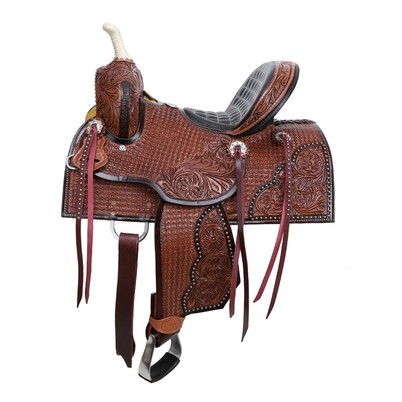 Double T Jude Barrel Style Saddle – 12 Inch