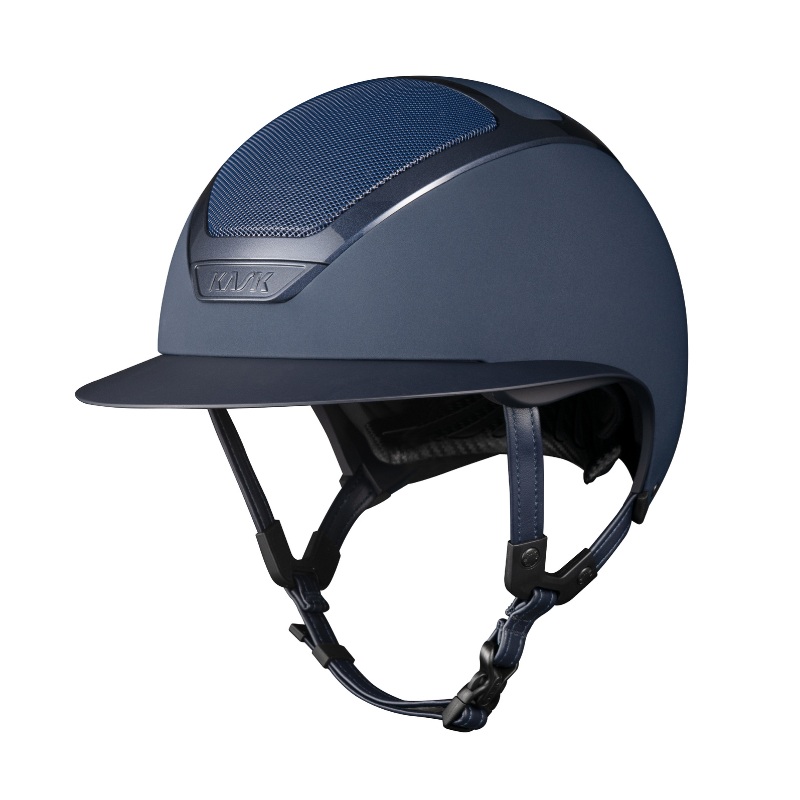 Star Lady Chrome Riding Helmet | Navy
