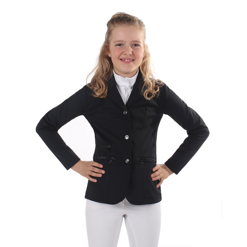 Wedstrijdjas Juliet Kids Zwart
