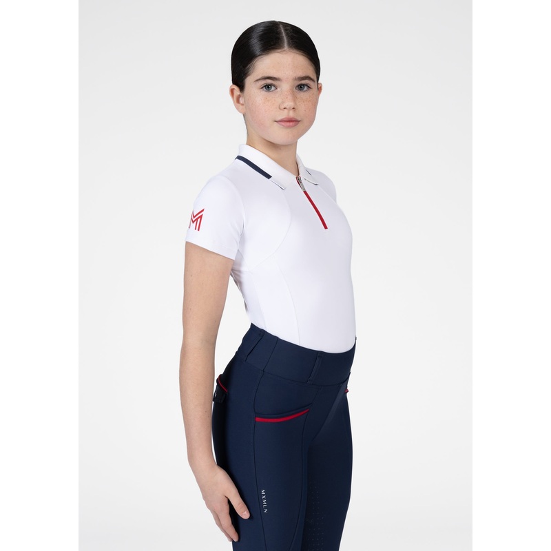 YR Concept Short Sleeve Polo Shirt (White)