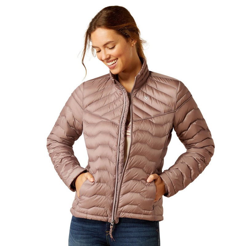 10052702 Ariat Women’s Ideal Down Jacket – Purple Dove