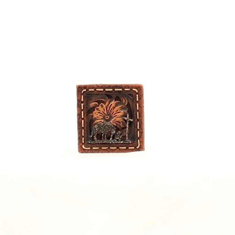 Western Moments Cowboy Prayer Napkin Ring Set