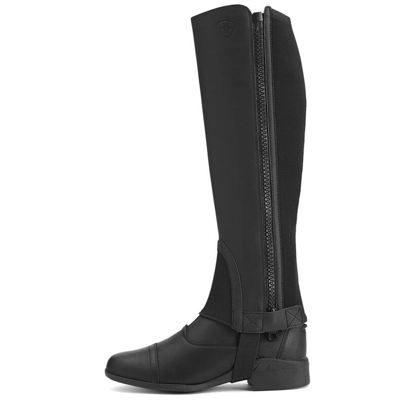 10012739 Ariat Unisex Scout Half Chaps – Black