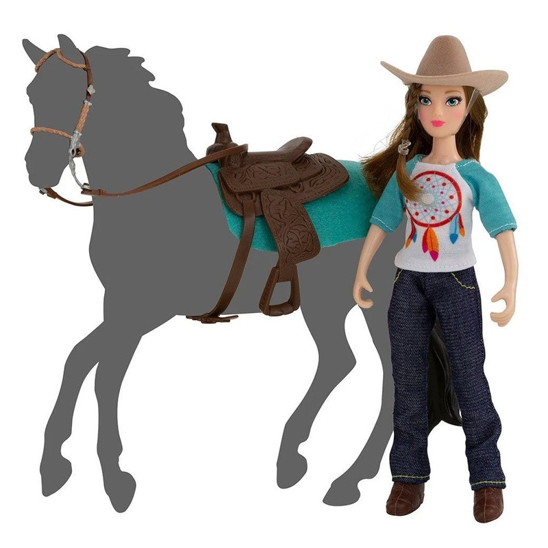 62025 Breyer Natalie Cowgirl Doll Set