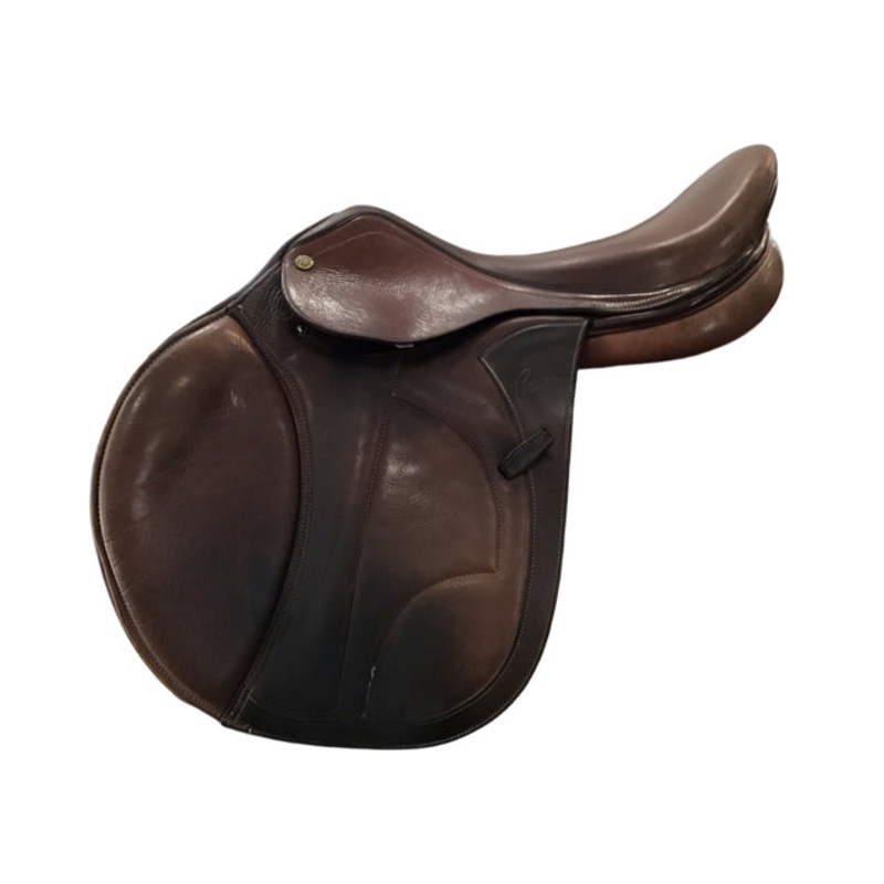 17″ Pessoa XCH Medium Tree Used Close Contact Saddle – C