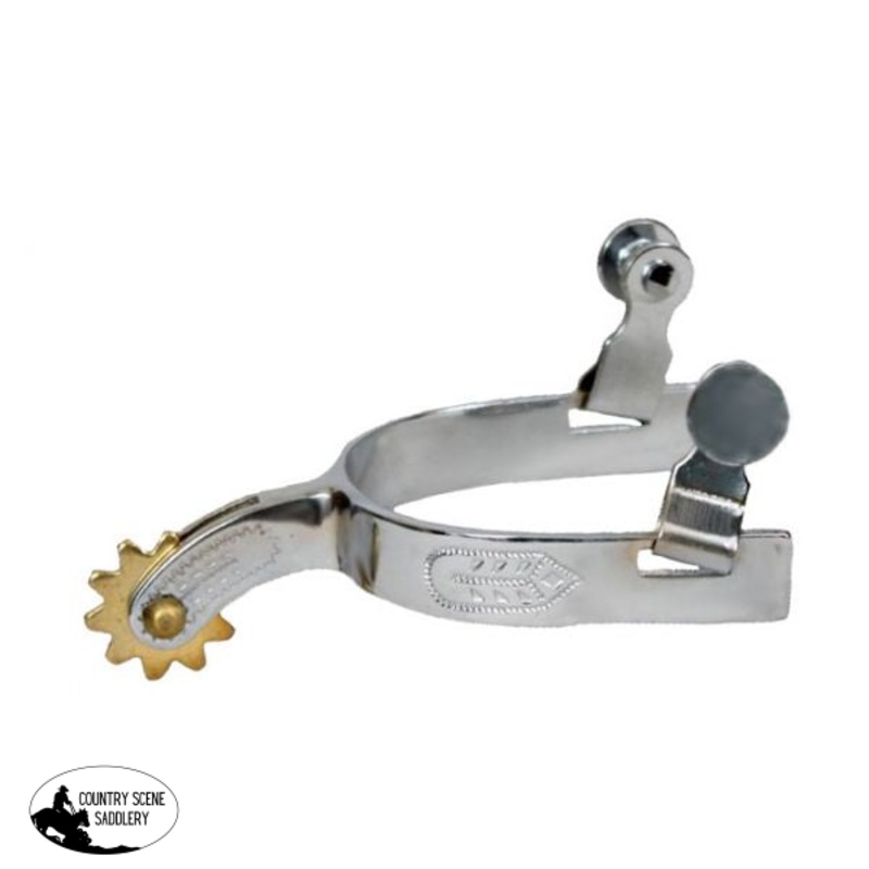 95086 Showman  chrome plated toddler/small youth size spurs