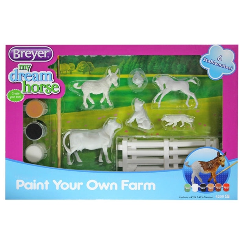 Breyer 2017 Paint Your Own Farm