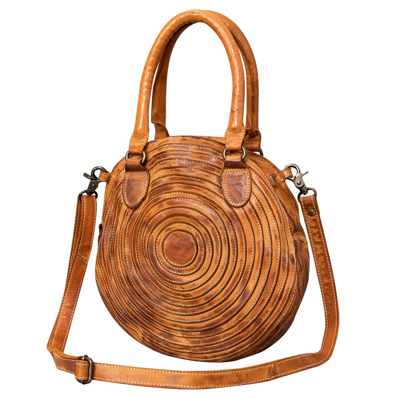Never Mind Nmbgm112C Tote Vintage Handmade Genuine Cowhide Leather Women Bag WesternHandbagPurse