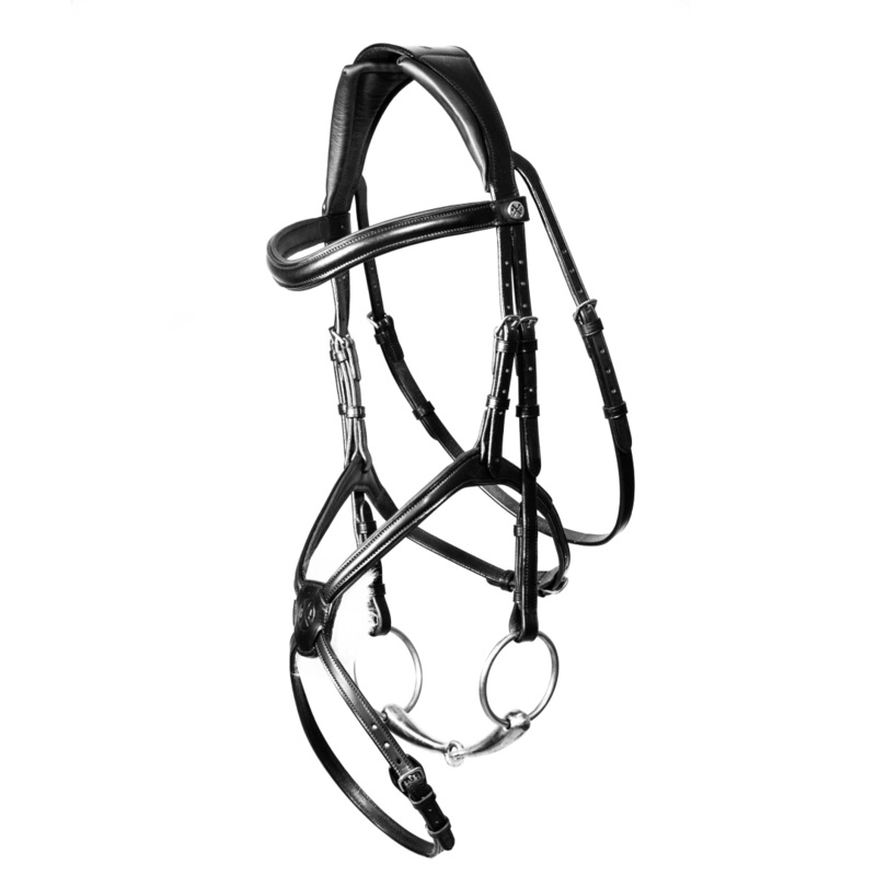 Henry James Sheepskin Grackle Bridle