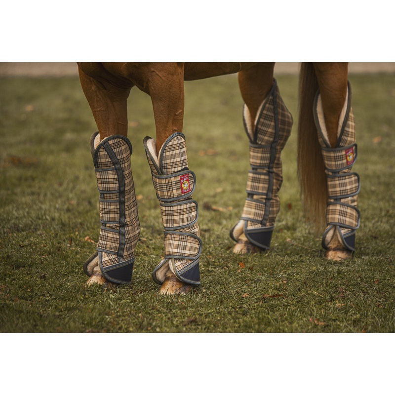 5/A Baker Fleece Trailering Boots