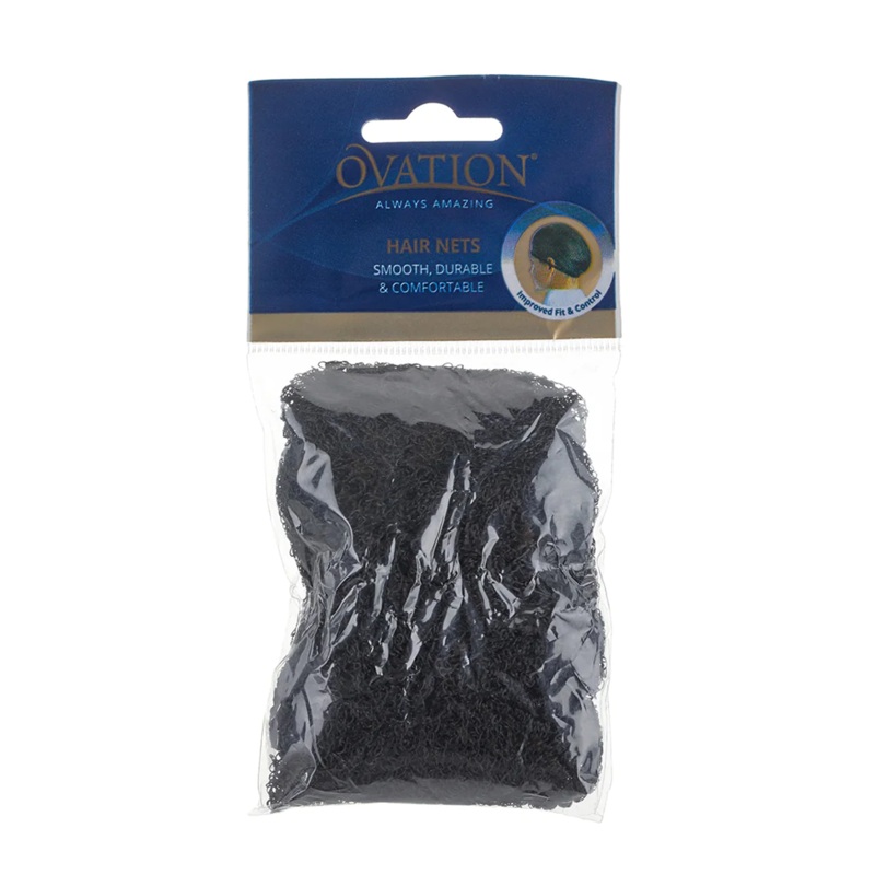 Deluxe Hair Nets – Dark Brown