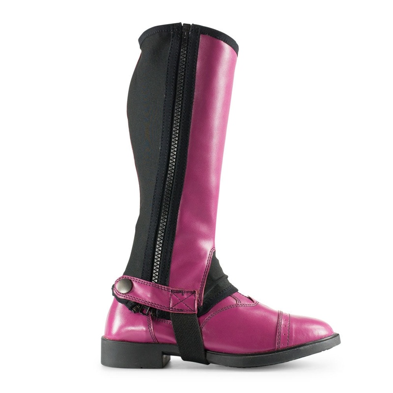 37264 Horze Children’s Maja PU Leather Chaps