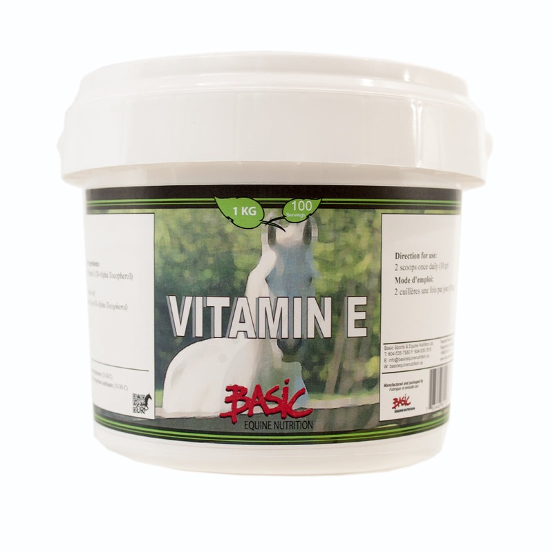 Basic Equine Nutrition Vitmain E Pure 1kg