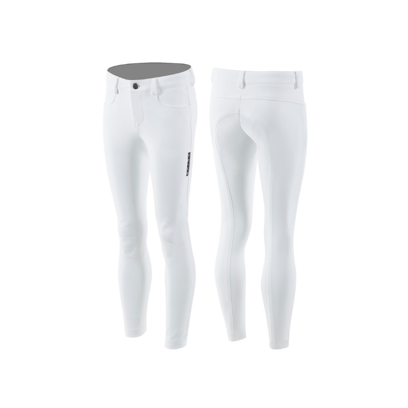 Boys Need Breeches | Knee Grip | White (LAST ONE | AGE 10)