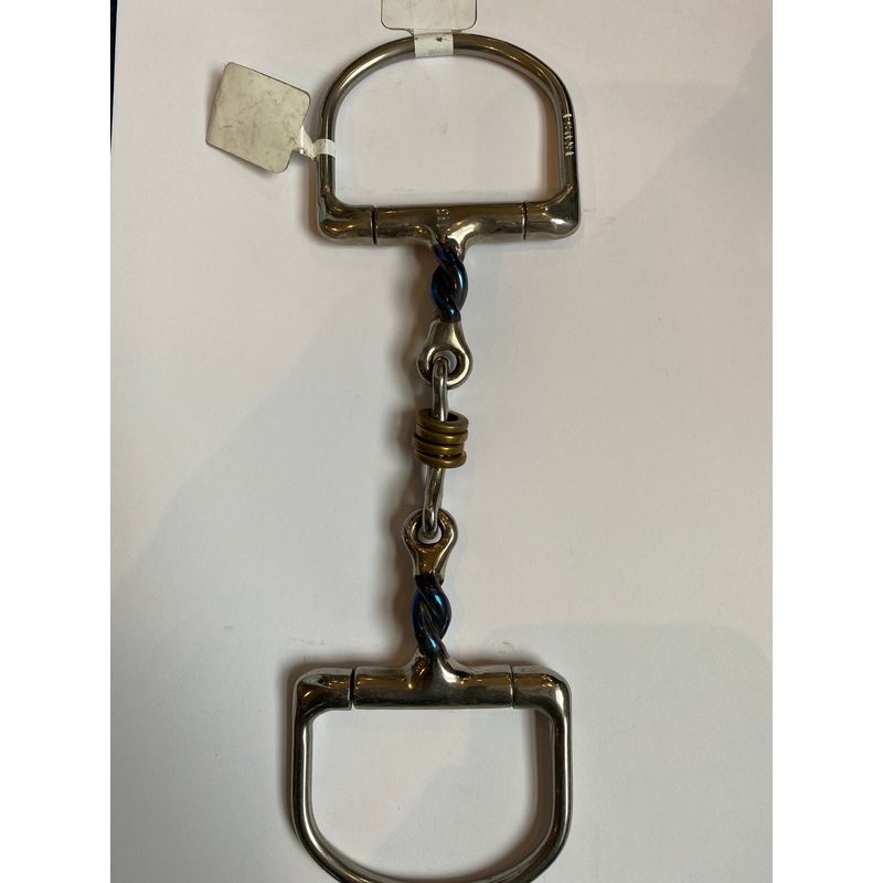 Trust Equestrian Trust Sweet Iron Dee With Twist And Brass Rings