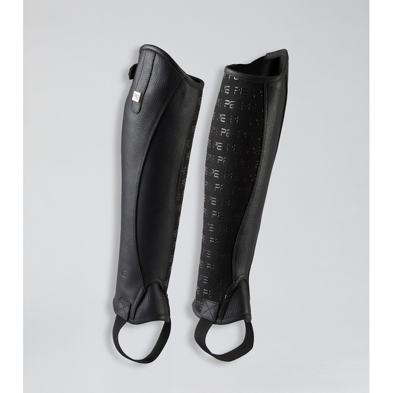 Actio Leather Half Chaps Black