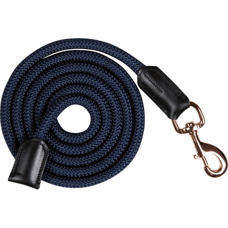 HKM Rosegold Glamour Style Lead Rope With Snap Hook