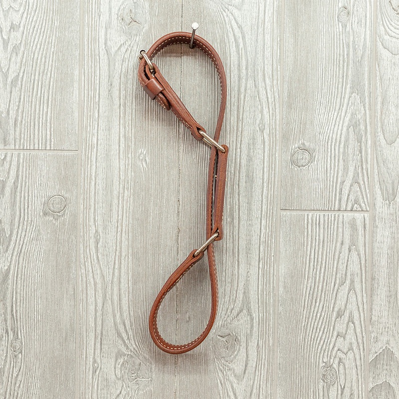 Utah Hobble Figure 8, Burgundy Latigo