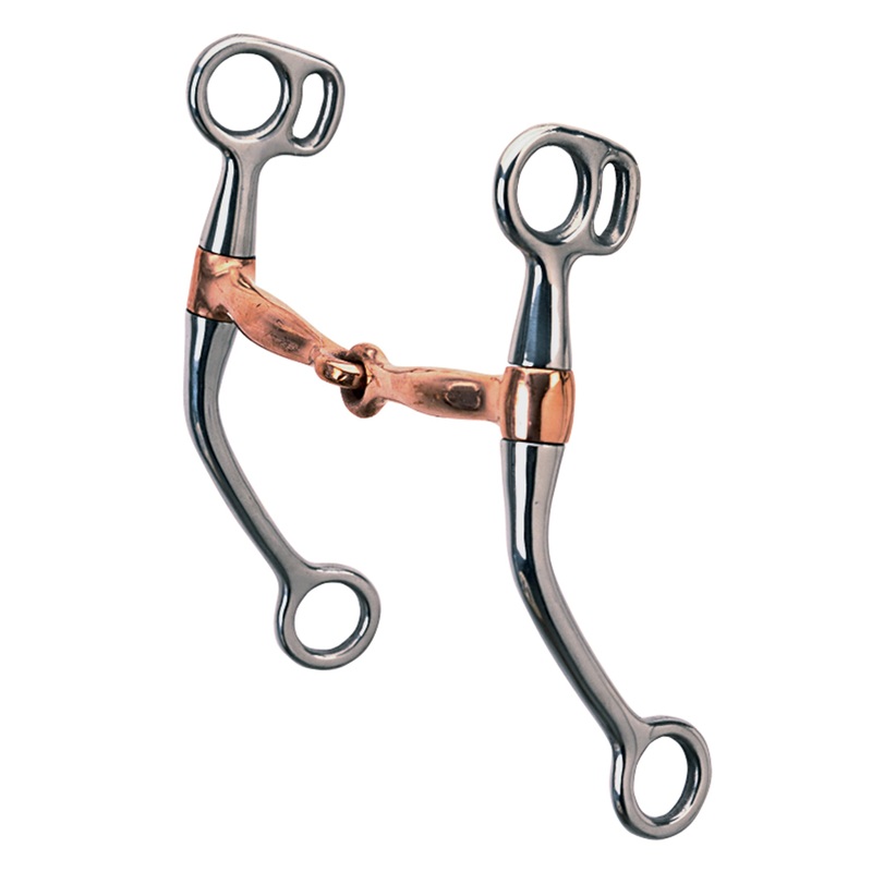 Tom Thumb Bit, 5″ Copper Plated Mouth