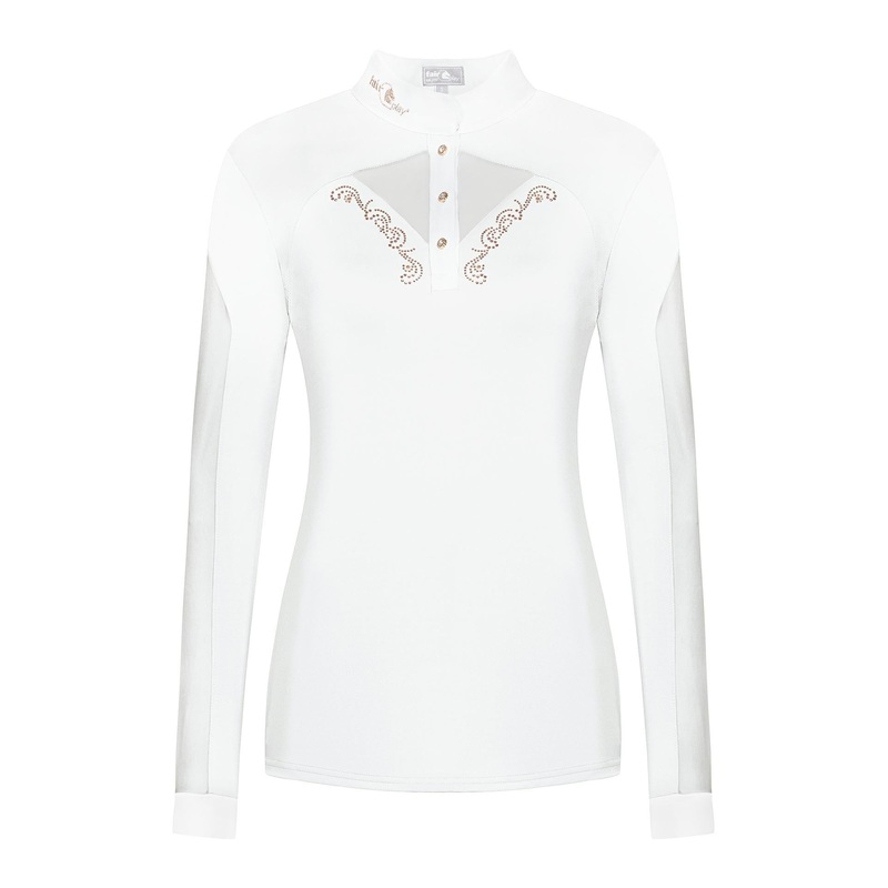 Womens Long Sleeve Show Shirt Cathrine Rose Gold