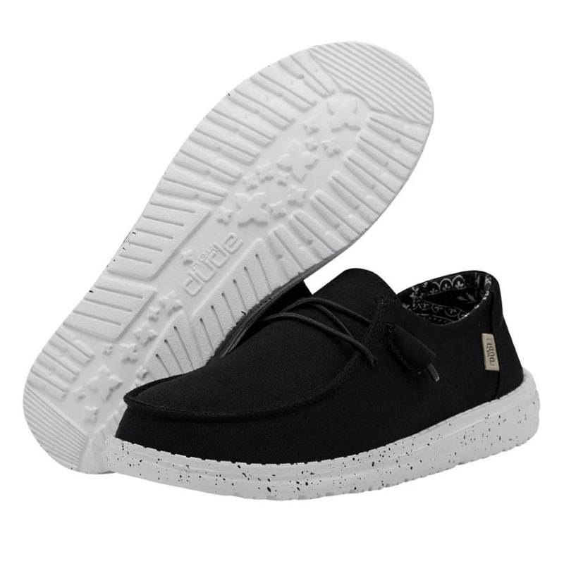 40053-0YF Hey Dude Women’s Wendy Shoe – Black Odyssey