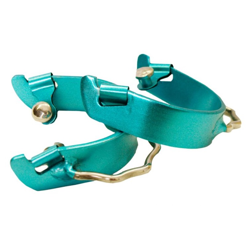 #8081: Showman Color coated aluminum bumper spurs