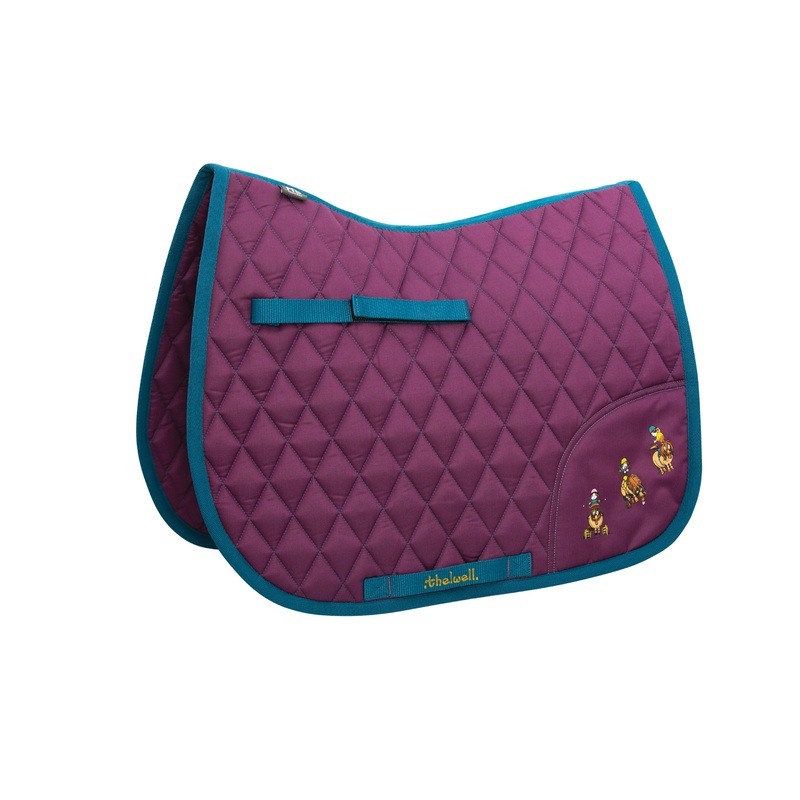 Hy Equestrian Thelwell Collection Pony Friends Saddle Pad