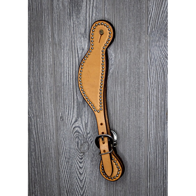 Shaped Spur Strap W/ Spots