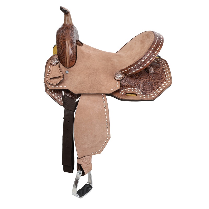 14″ 15″ Double T Sedona Spinal Relief Barrel Style Saddle