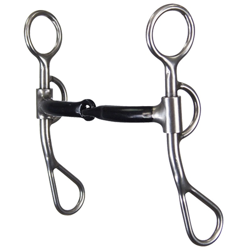 402-450 Reinsman Argentine Snaffle Pony Bit – 4.5″