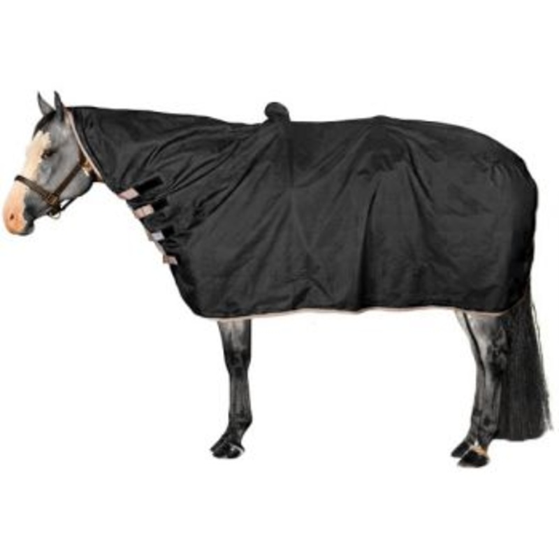 #75258: Showman  Waterproof & Breathable Contoured Horse Show Rain Cover Sheet