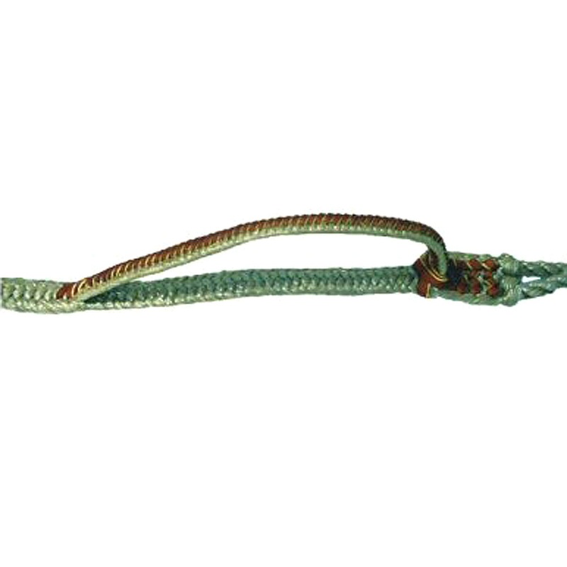 9 Plait Saddle Barn Pro Rodeo Full Leather  Bull Rope Right Hand
