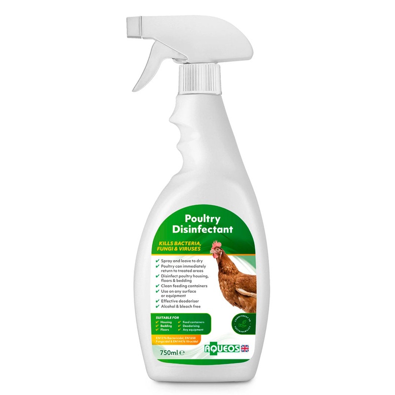 Aqueos Poultry Disinfectant Spray