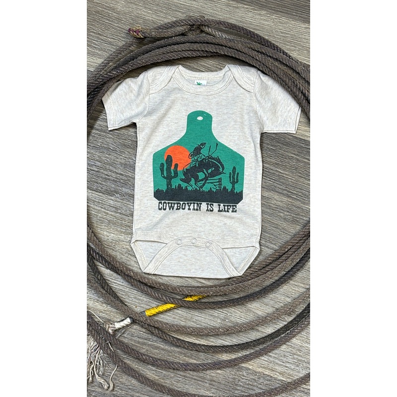 Cowboyin’ Is Life Onesie