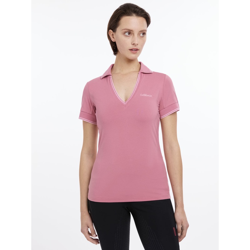 LeMieux Serena Short Sleeve Polo SS25