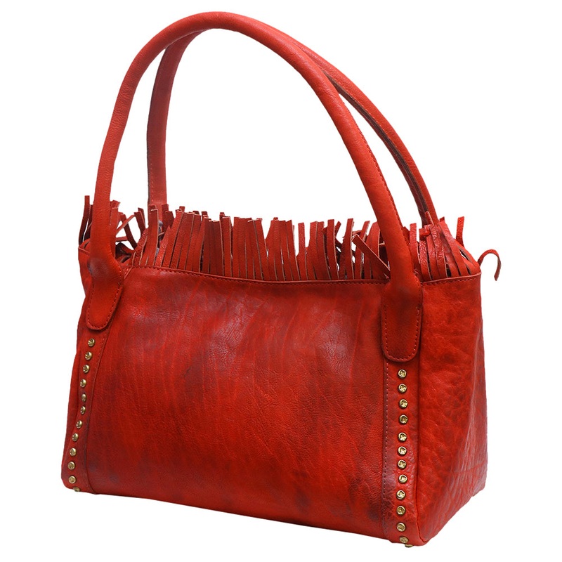 Never Mind Nmbgm110C Tote Vintage Handmade Genuine Cowhide Leather Women Bag WesternHandbagPurse