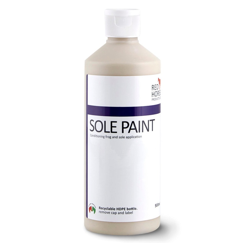 Red Horse Sole Paint