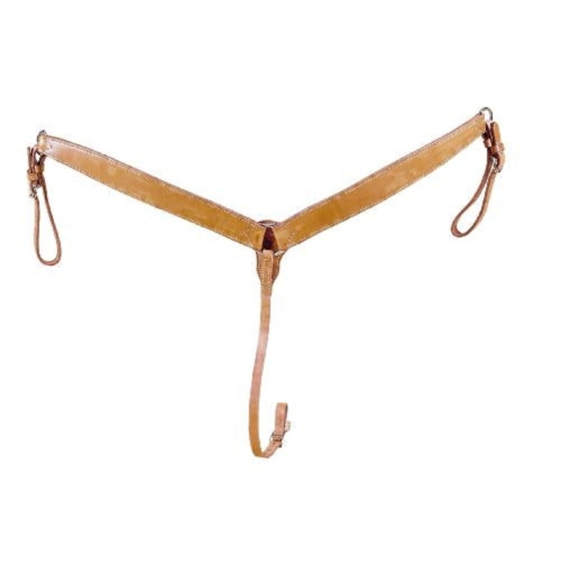 Tory Leather Tapered Roper Style Breast Strap & Tie Down