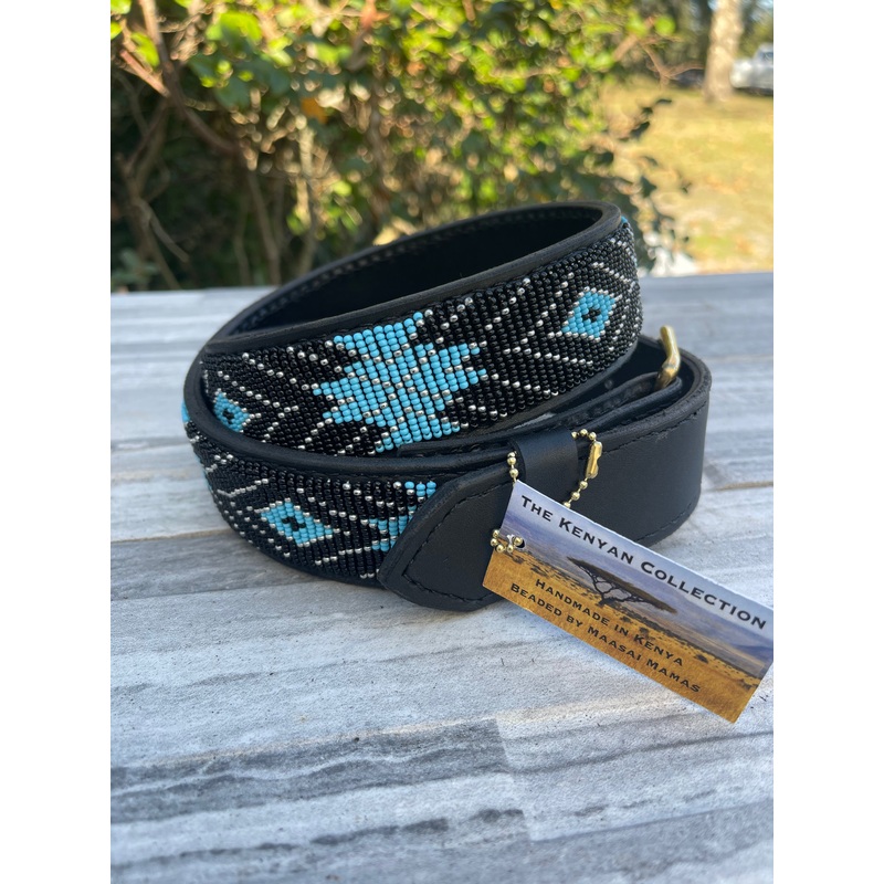 Zazu Beaded Belt Wide Width The Aztec Collection