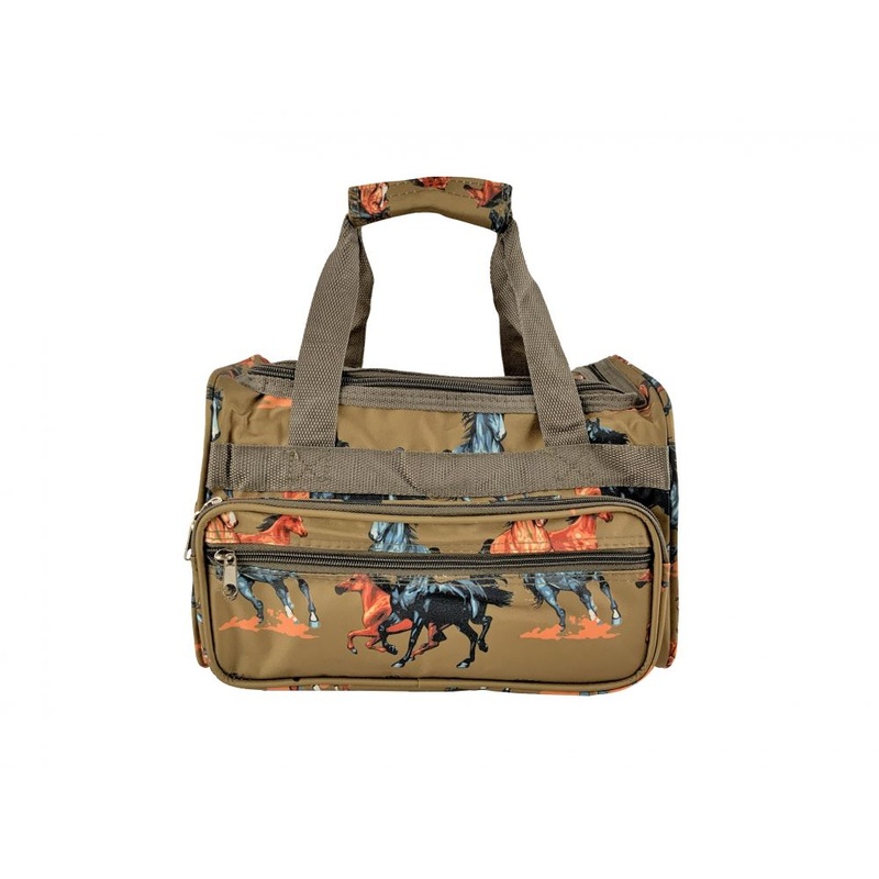 13″ Duffle Bag with running horses design