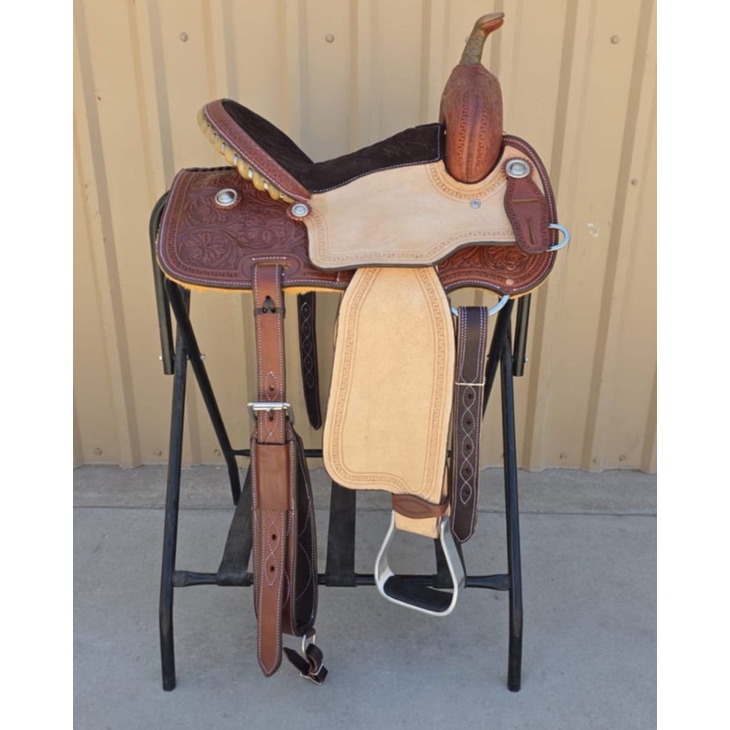 #1626  13.5″ Corriente Barrel Saddle