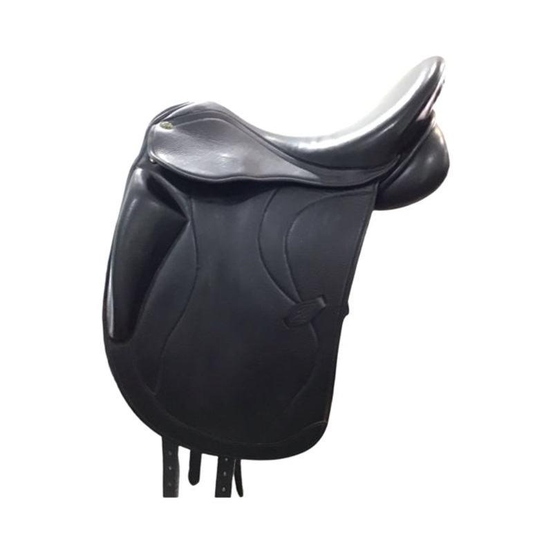 16.5″ HDR Wide Tree Used Dressage Saddle – C