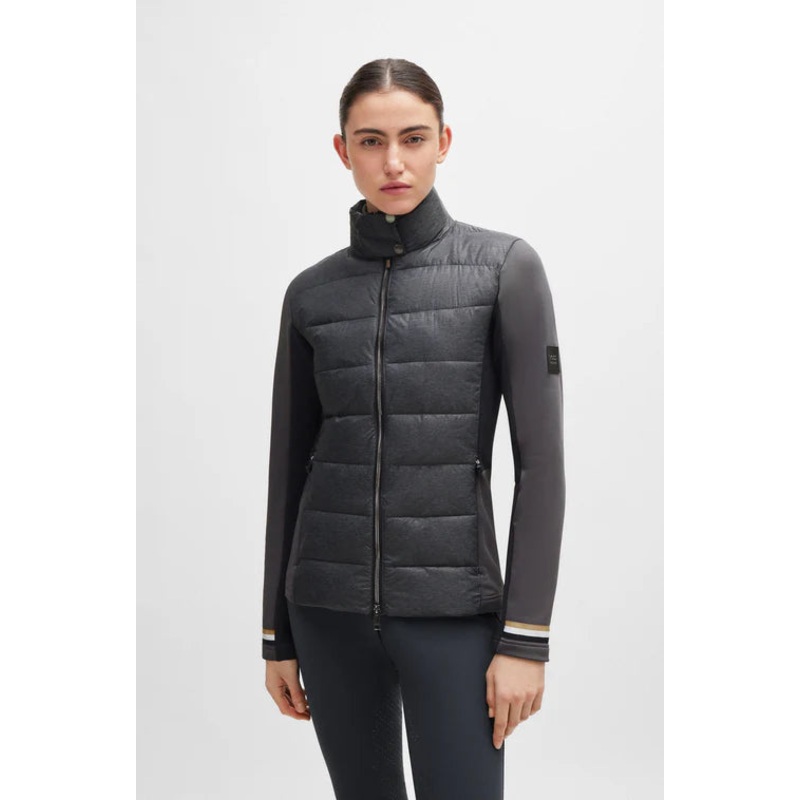 Women’s Hybrid Puffer Jacket Ruby